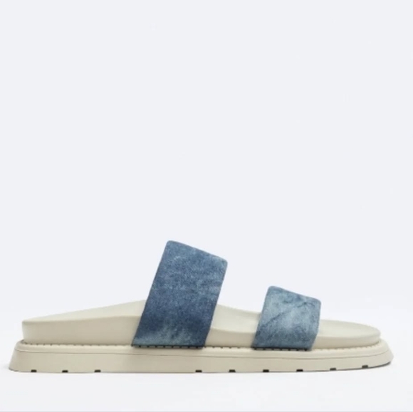 Zara Jean Double Strap Men Slides Sz42/9 main image 6